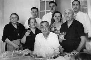 Aniversário de Caetano Otranto com membros da família Pugliese